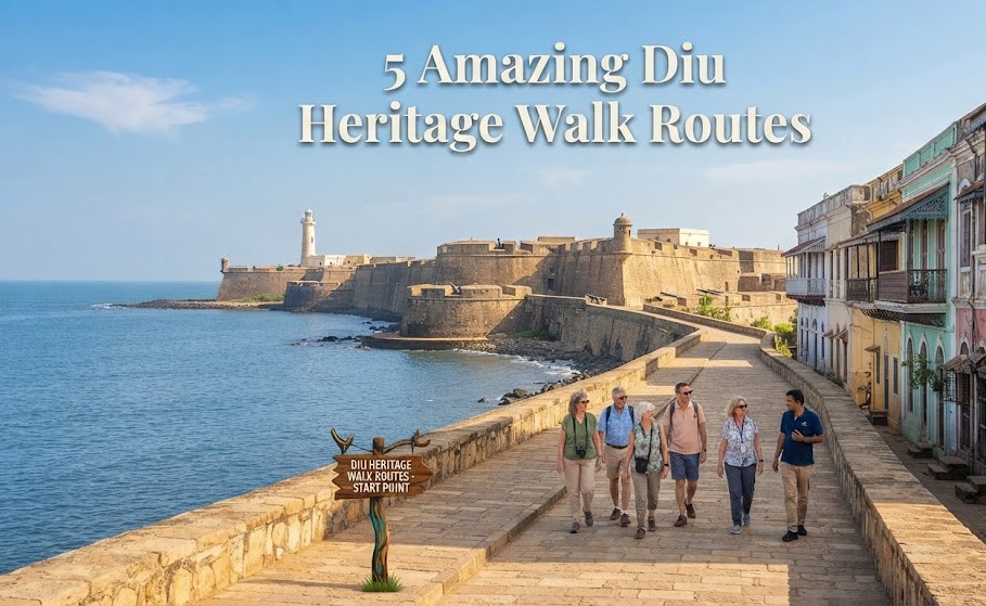 5 Amazing Diu Heritage Walk Routes