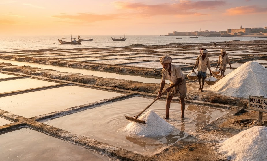 7 Secrets of Diu’s Incredible Salt Pans Industry