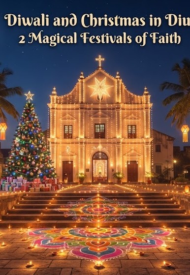 Diwali and Christmas in Diu: 2 Magical Festivals of Faith