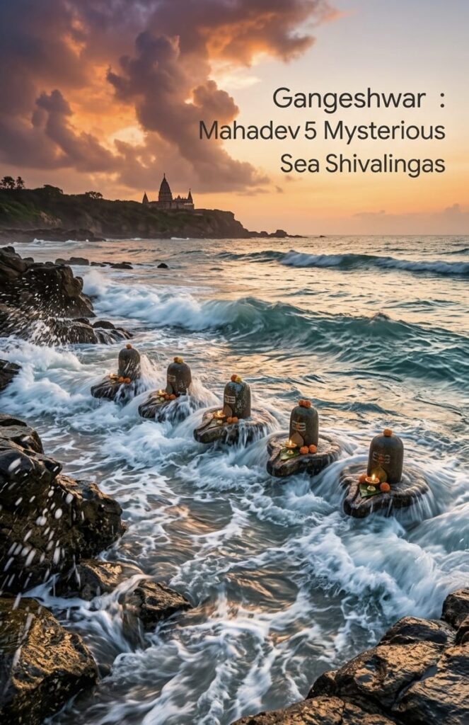 Gangeshwar Mahadev :5 Mysterious Sea Shivalingas