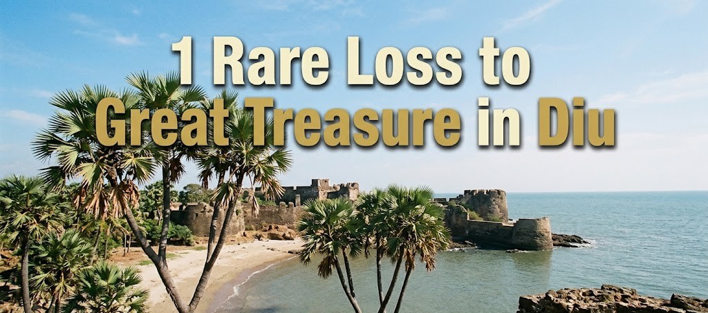 1 Rare Loss to Great Treasure in Diu