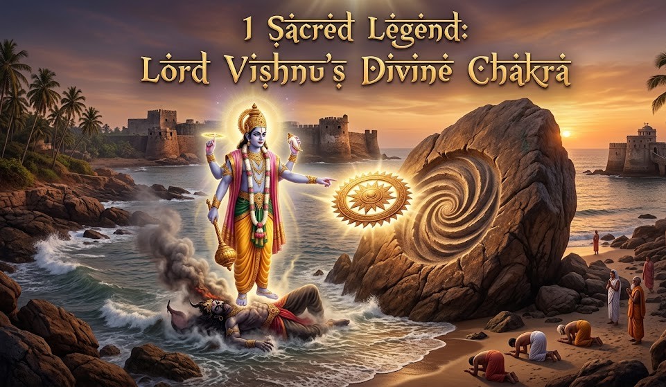 1 Sacred Legend Lord Vishnu's Divine Chakra