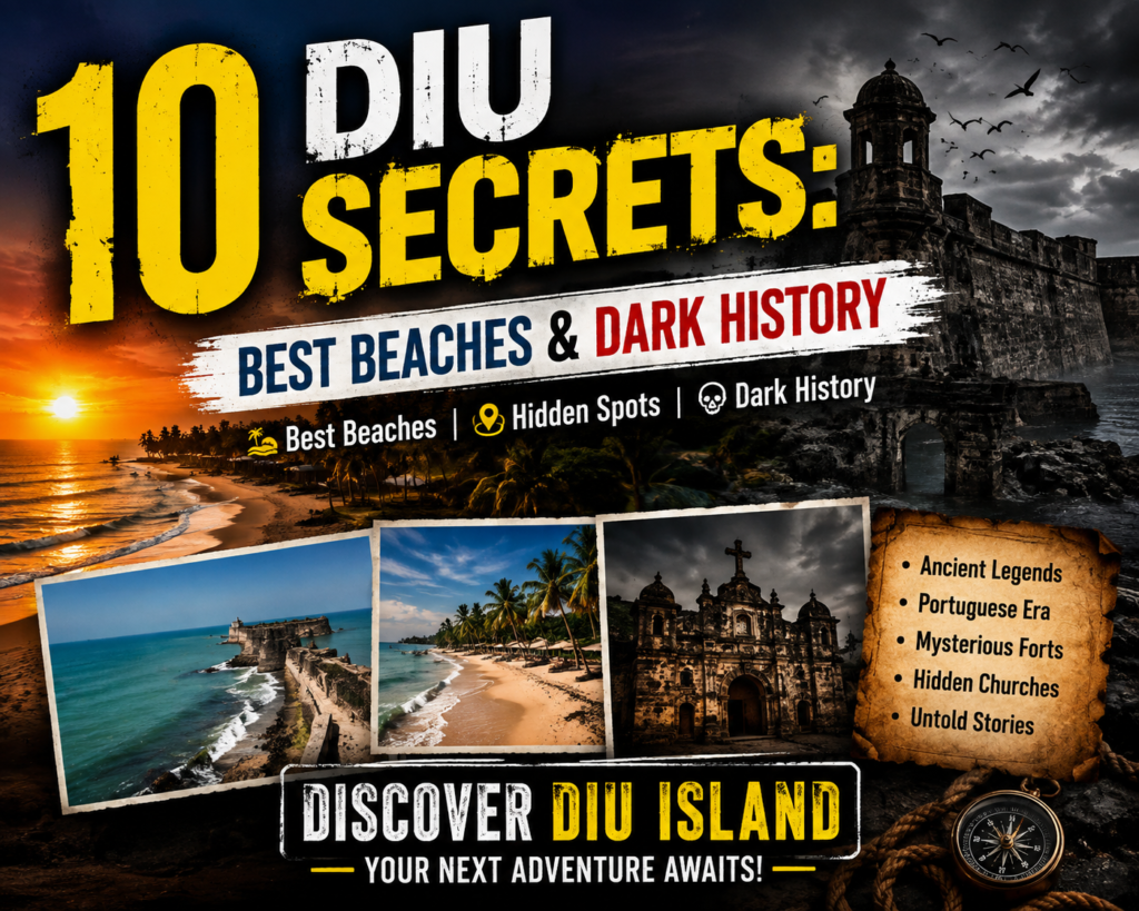 10 Diu Secrets: Best Beaches & Dark History